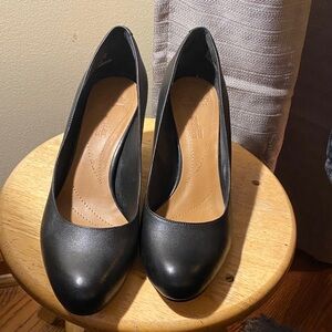 Clarks Collection Black Women's Leather Pumps NWOT